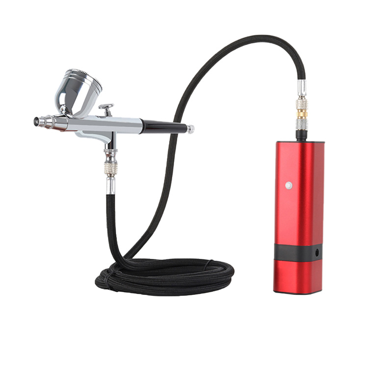 Automatisk Airbrush Kit med Dual-Action Airbrush Gun sladdlös