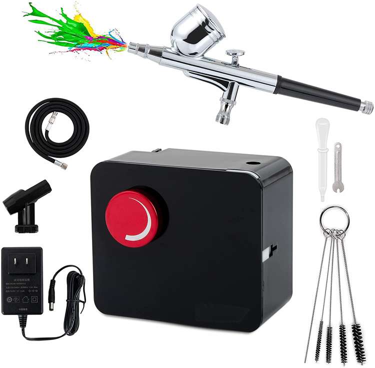 Oändligt variabel hastighet Airbrush Kit